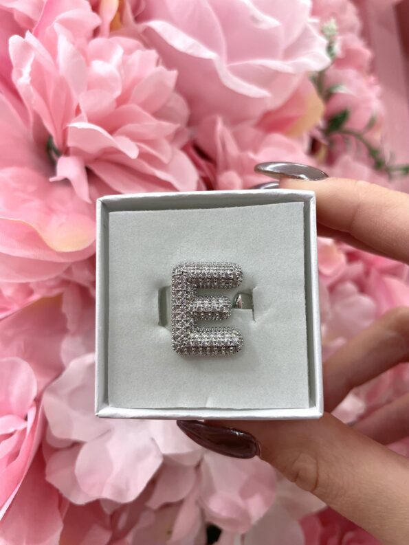 MONOGRAM SILVER RING - Image 3