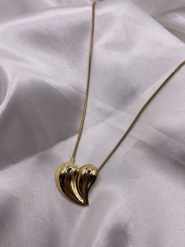 BUBBLE HEART NECKLACE