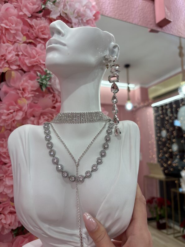 CHOKER STRASS NECKLACE - Image 2