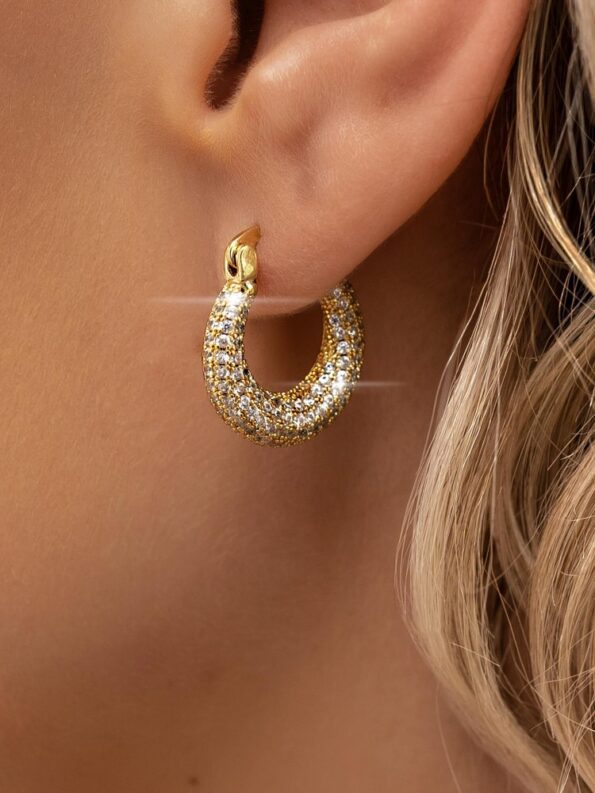 JESIE GOLD HOOPS