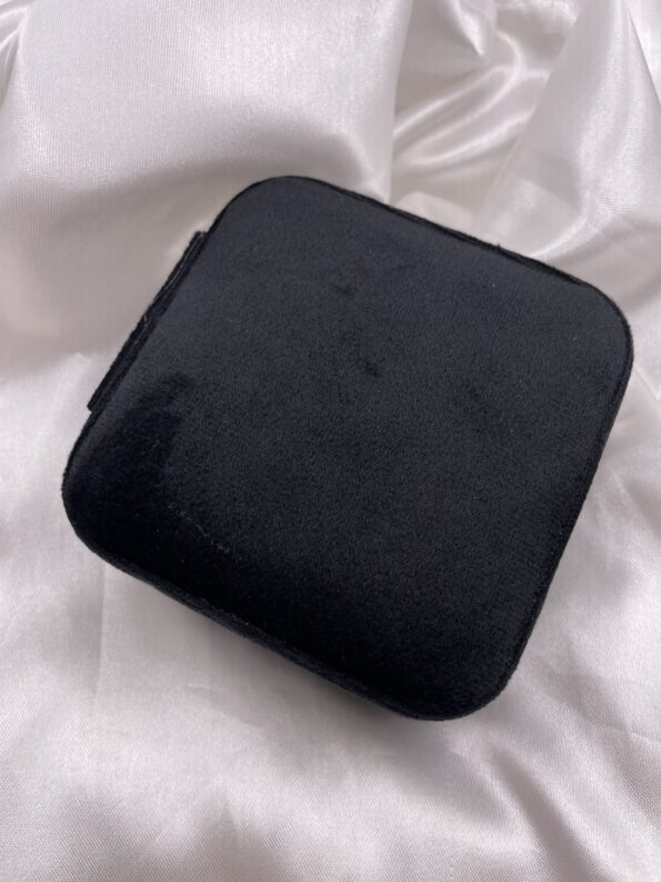 BLACK VELVET TRAVEL CASE - Image 2