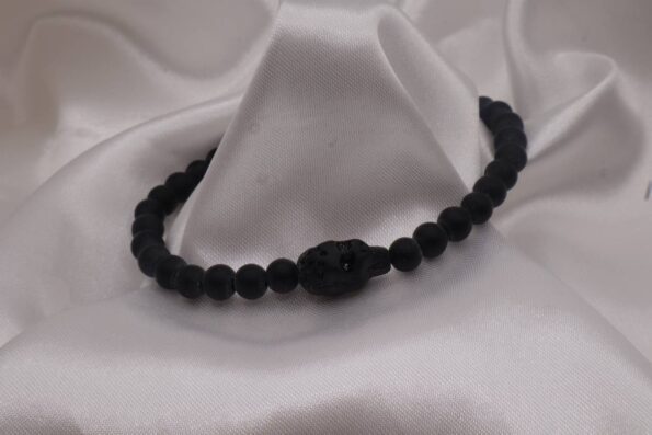 BLACK SKULL BRACELET