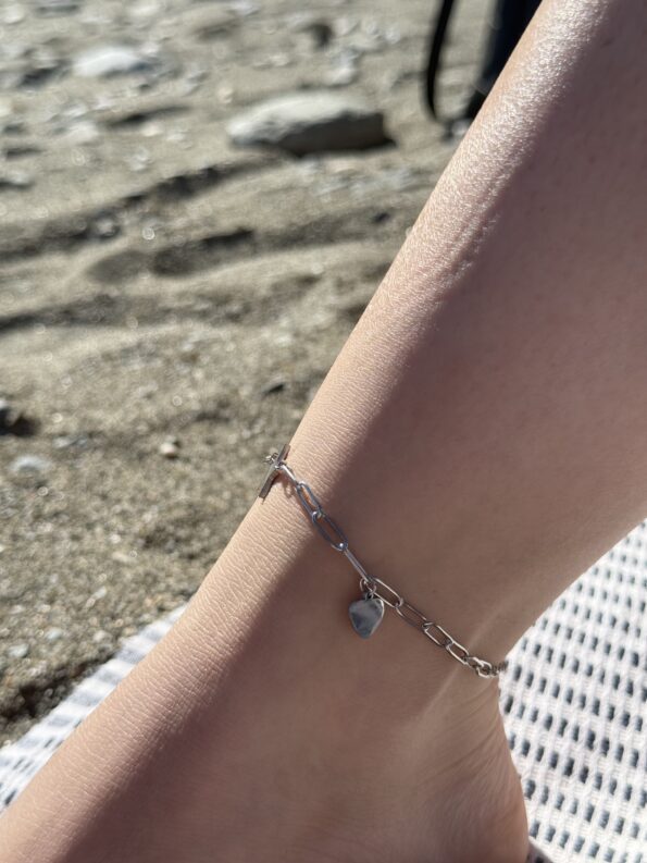 NELI SILVER ANKLET