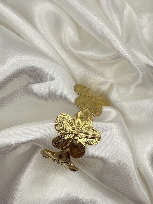 FLOWER BIG BRACELET - Image 3