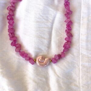 Pink Shell Necklace